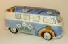 Spardose VW T1 Bus Hippie blau