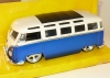 VW T1 Bus 1962 blau wei�  M1:24