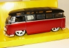 VW T1 Bus 1962 rot schwarz  M1:24