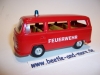 VW Bus T2 Feuerwehr M1:43 Blechmodell