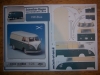 VW Bus T1 Kastenwagen gr�n/wei� Schreiber Bogen M1:24