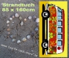 Strandtuch T1 Bus  "Flower"
