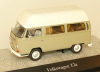 VW T2a Camping Bus Hochdach grau wei� M1:43